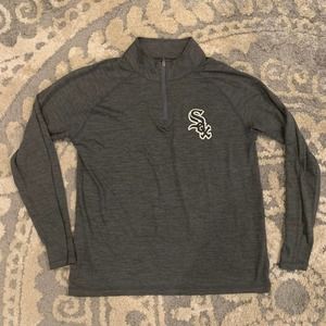 Chicago White Sox MLB‎ x Majestic 1/4 Zip Pullover Jacket Men’s Size Medium